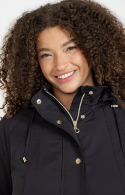 Parka légère à capuche