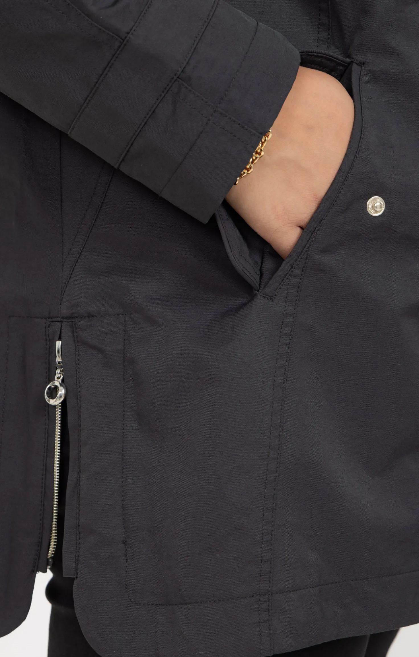 Parka légère à capuche