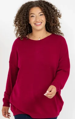 Pull avec boutons au dos