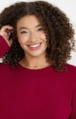 Pull avec boutons au dos
