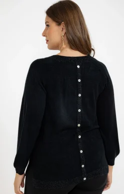Pull avec fil fantaisie