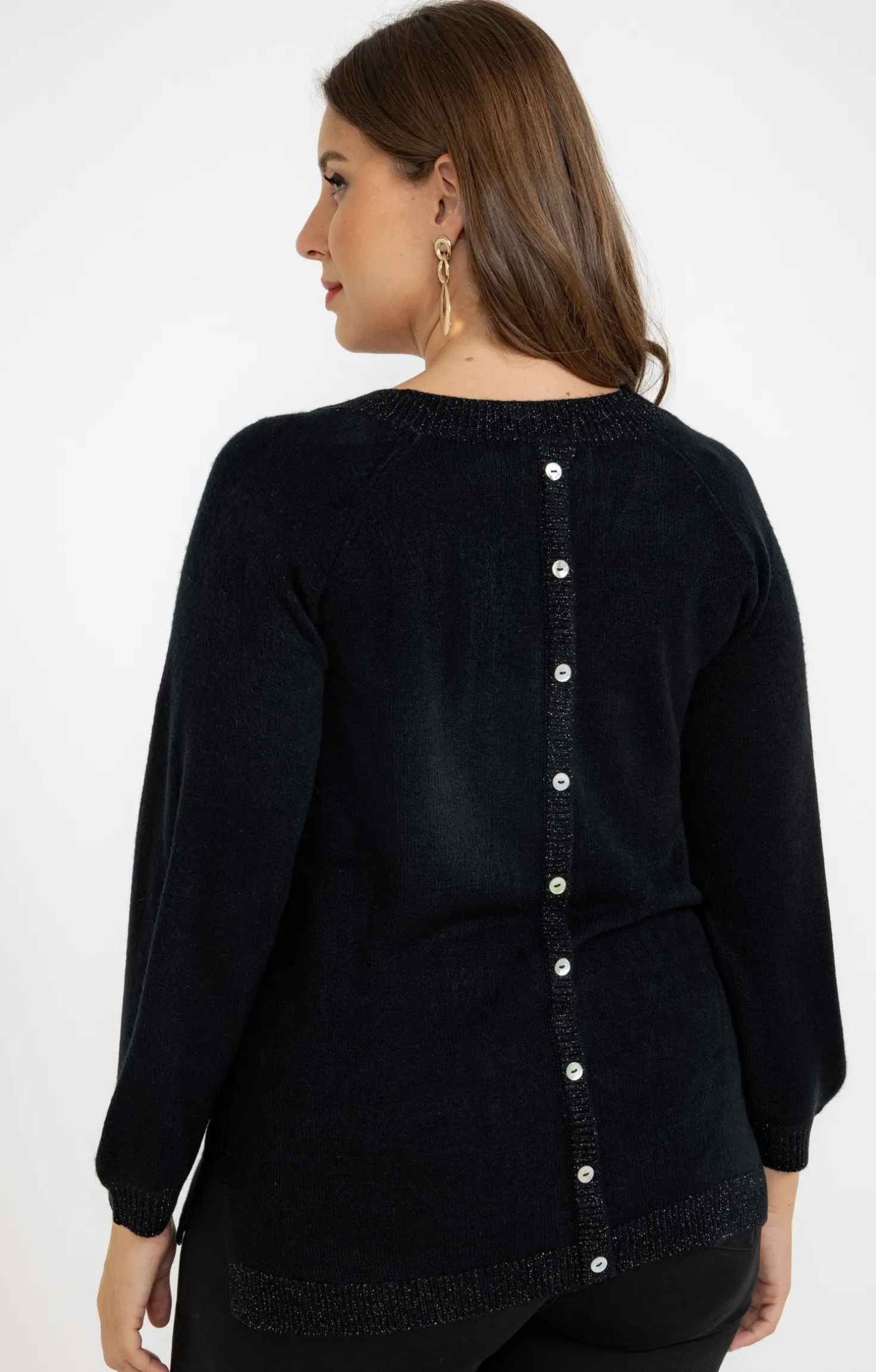 Pull avec fil fantaisie