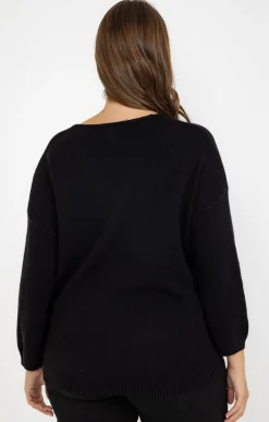 Pull avec fleurs