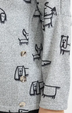 Pull imprimé chiens