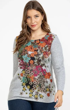 Pull imprimé fantaisie