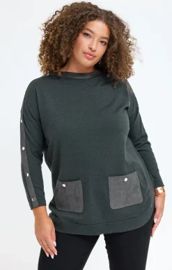 Pull patch à poches