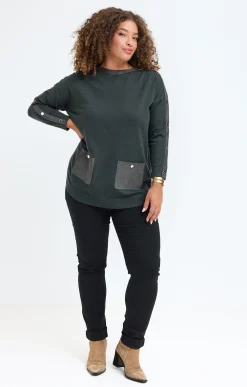Pull patch à poches