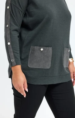 Pull patch à poches