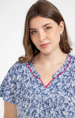 Tee-shirt à imprimé fleurs