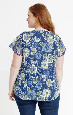 Tee-shirt à imprimé floral