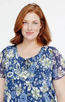 Tee-shirt à imprimé floral