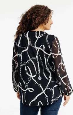 Tee-shirt bi-matière