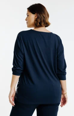 Tee-shirt bi-matière imprimé