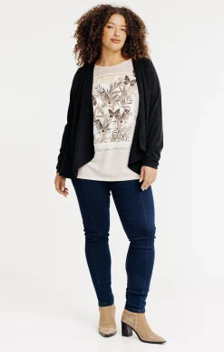 Tee-shirt 2-en-1 avec gilet uni