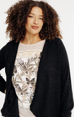 Tee-shirt 2-en-1 avec gilet uni