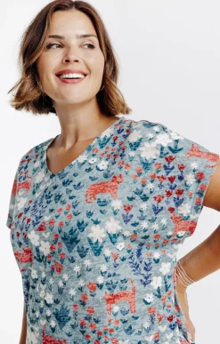 Tee-shirt imprimé chats