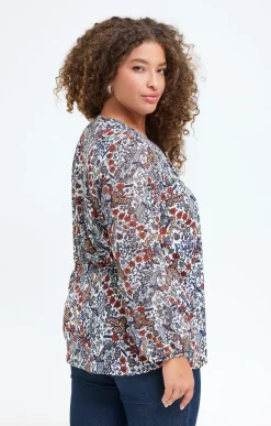 Tee-shirt imprimé fleuri