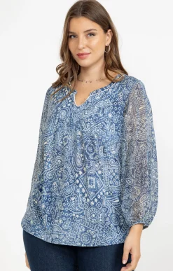 Tee-shirt imprimé jeans