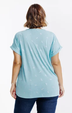 Tee-shirt imprimé libellules