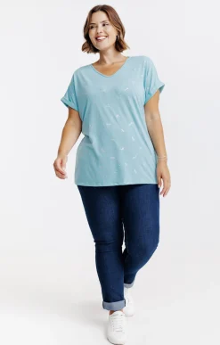 Tee-shirt imprimé libellules