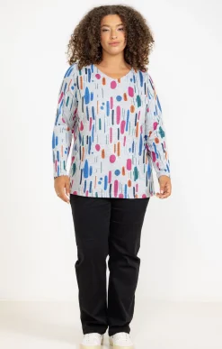 Tee-shirt maille chaude col V