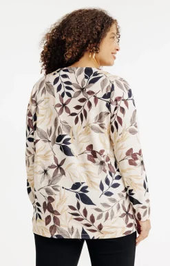 Tee-shirt maille chaude imprimé