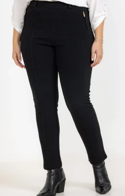 Tregging droit détail zip