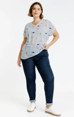 Tregging effet denim