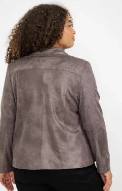 Veste biker zippée