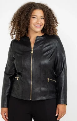 Veste imitation cuir