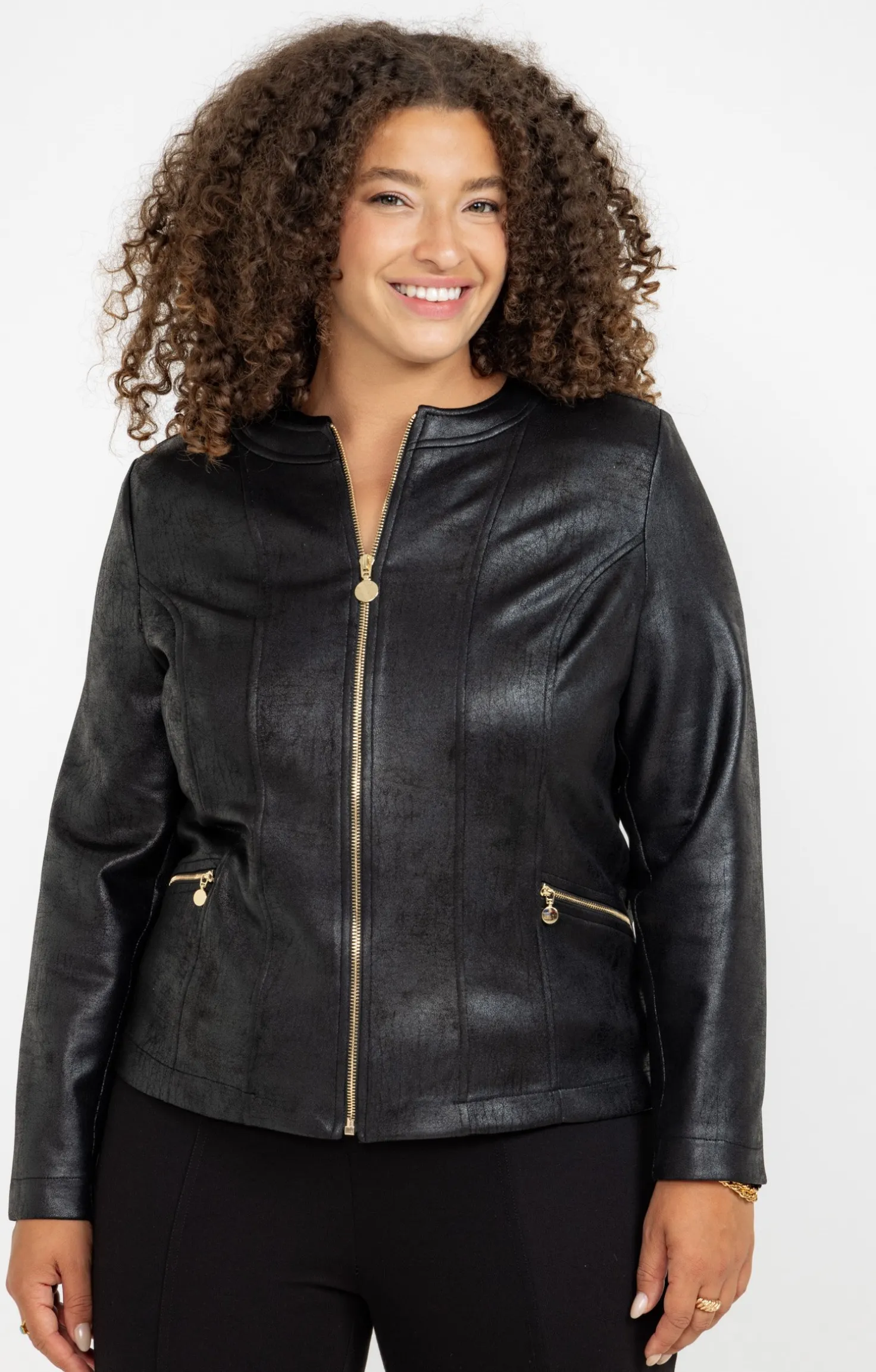 Veste imitation cuir