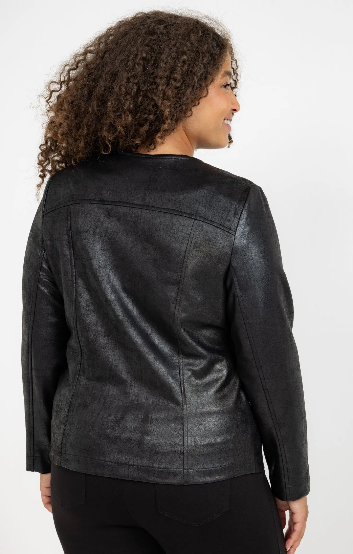 Veste imitation cuir