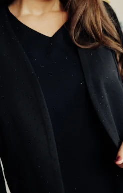 Veste unie ouverte